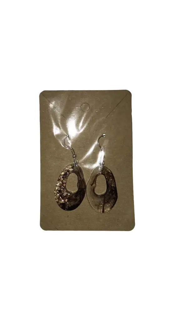 Boucles d'oreilles OR ROUGE