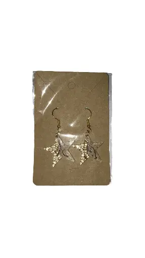 Boucles d'oreilles OR ROUGE