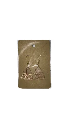 Boucles d'oreilles OR ROUGE