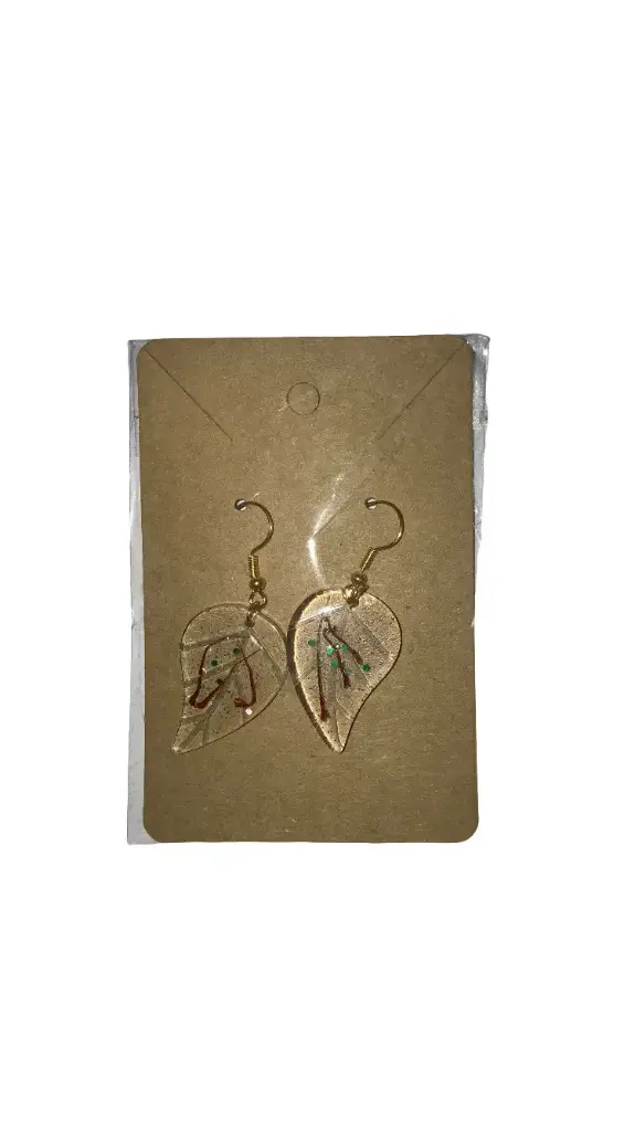 Boucles d'oreilles OR ROUGE